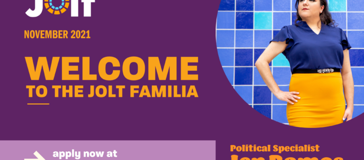 Welcome to the Jolt Familia - November 2021